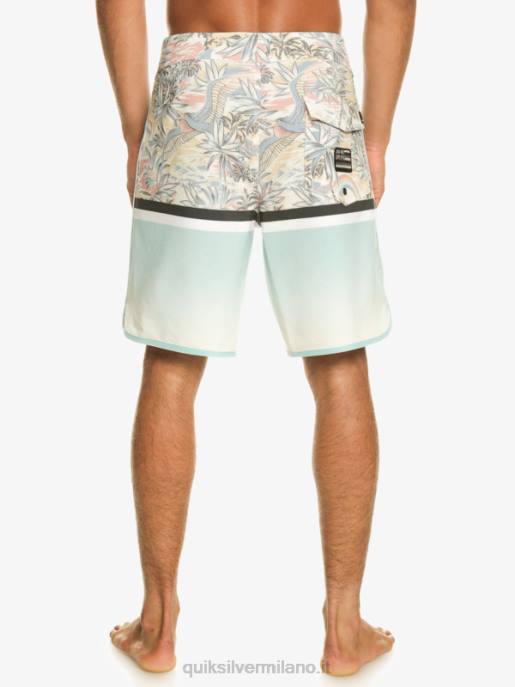 esso Quiksilver uomini Pantaloncini surfsilk division capesante 19 cielo blu HTZR1396