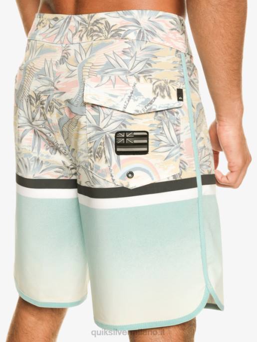 esso Quiksilver uomini Pantaloncini surfsilk division capesante 19 cielo blu HTZR1396