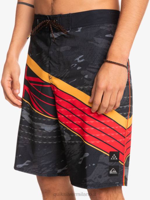 esso Quiksilver uomini Pantaloncini surfsilk hawaii core 20 asfalto HTZR1888