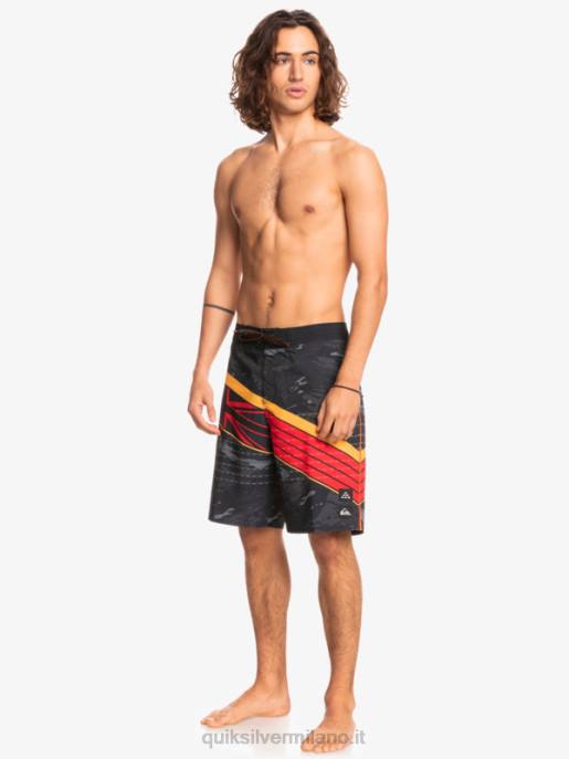 esso Quiksilver uomini Pantaloncini surfsilk hawaii core 20 asfalto HTZR1888