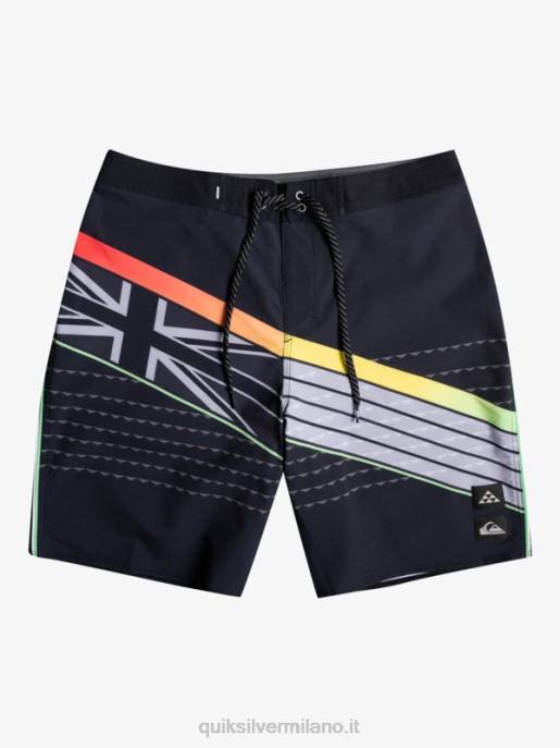 esso Quiksilver uomini Pantaloncini surfsilk hawaii core 20 nero HTZR1887