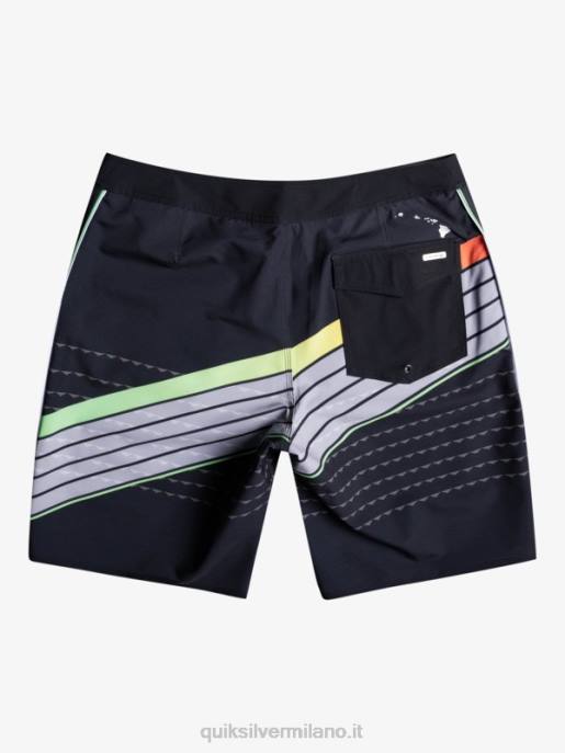 esso Quiksilver uomini Pantaloncini surfsilk hawaii core 20 nero HTZR1887