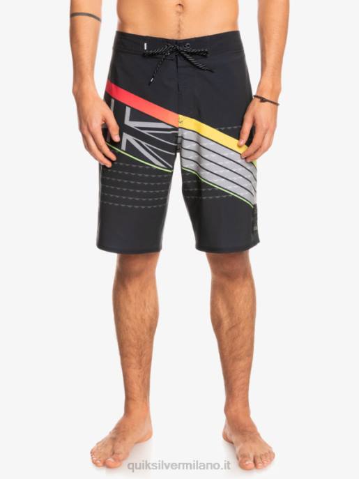 esso Quiksilver uomini Pantaloncini surfsilk hawaii core 20 nero HTZR1887