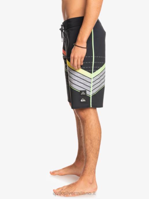 esso Quiksilver uomini Pantaloncini surfsilk hawaii core 20 nero HTZR1887