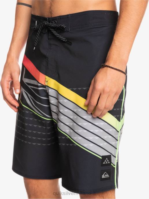 esso Quiksilver uomini Pantaloncini surfsilk hawaii core 20 nero HTZR1887