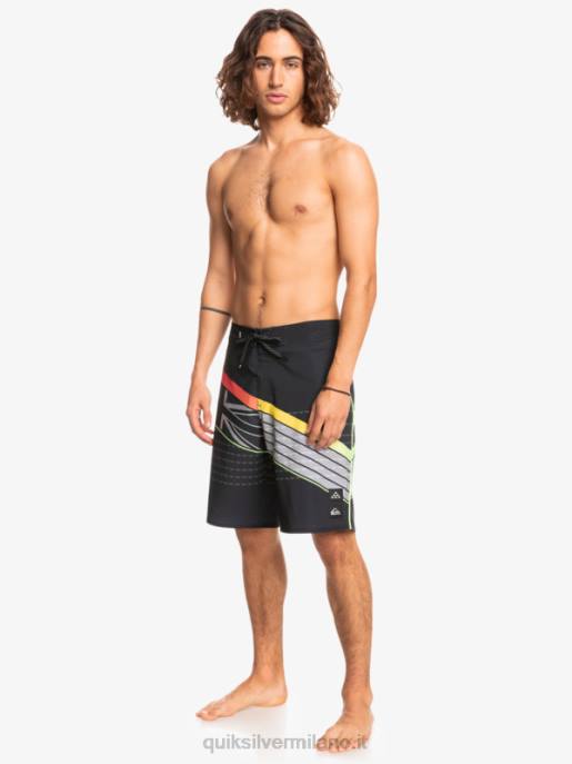 esso Quiksilver uomini Pantaloncini surfsilk hawaii core 20 nero HTZR1887
