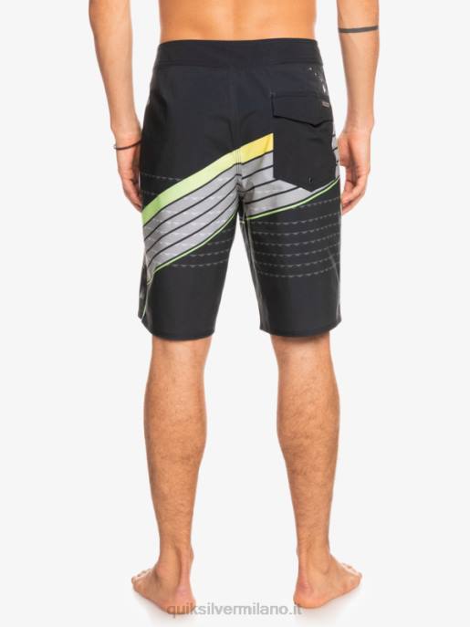 esso Quiksilver uomini Pantaloncini surfsilk hawaii core 20 nero HTZR1887