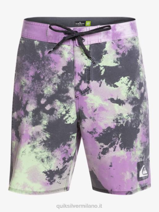 esso Quiksilver uomini Pantaloncini surfsilk lavaggio acido 18 calce di giada HTZR1745