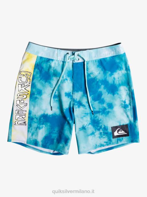 esso Quiksilver uomini Pantaloncini surfsilk lavaggio acido 18 porto marittimo HTZR1746