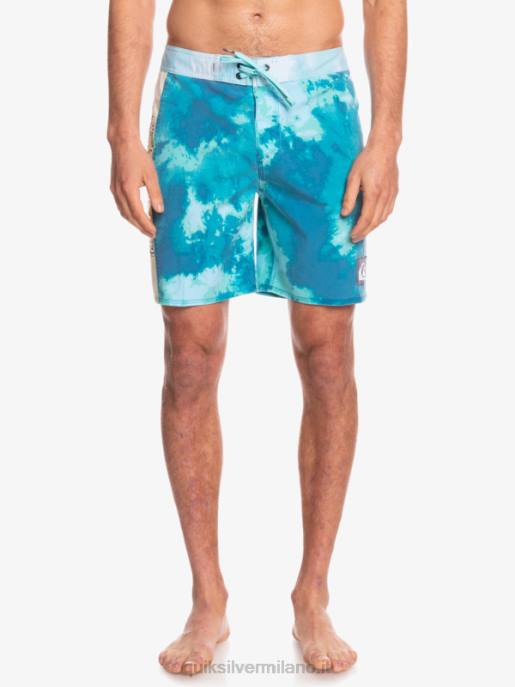 esso Quiksilver uomini Pantaloncini surfsilk lavaggio acido 18 porto marittimo HTZR1746