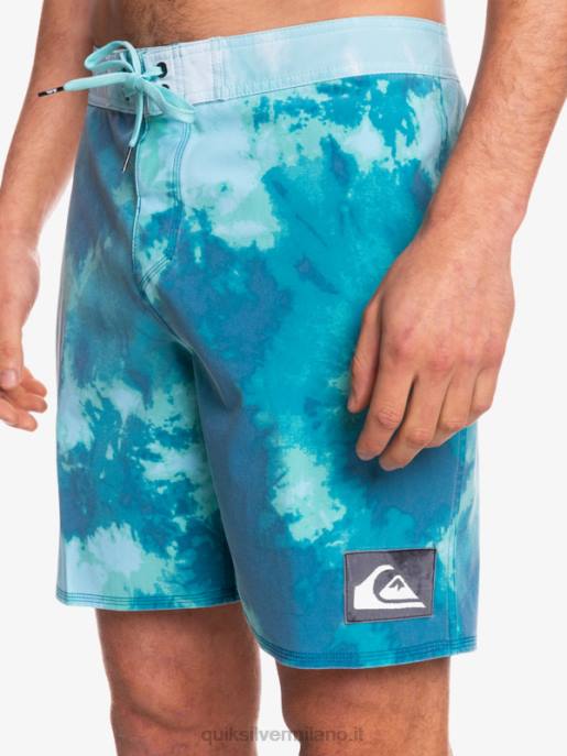 esso Quiksilver uomini Pantaloncini surfsilk lavaggio acido 18 porto marittimo HTZR1746