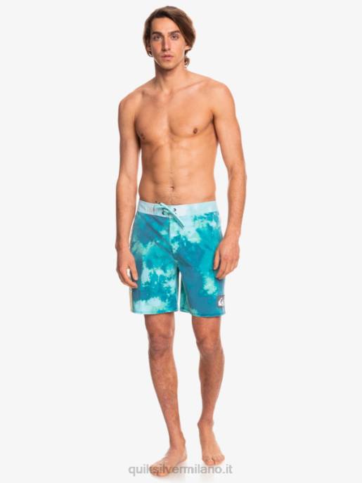 esso Quiksilver uomini Pantaloncini surfsilk lavaggio acido 18 porto marittimo HTZR1746