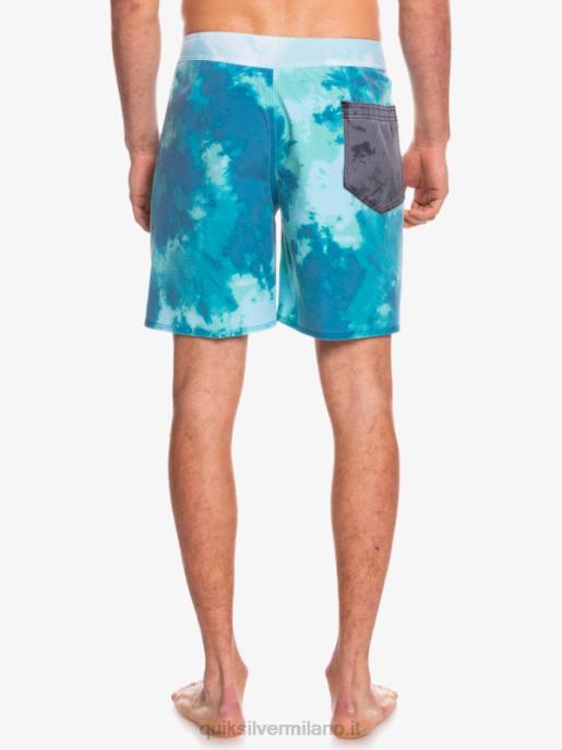 esso Quiksilver uomini Pantaloncini surfsilk lavaggio acido 18 porto marittimo HTZR1746
