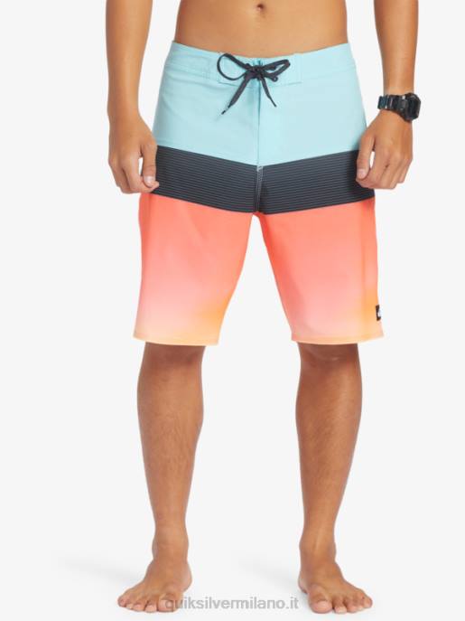 esso Quiksilver uomini Pantaloncini surfsilk panel 20 angelo blu HTZR129