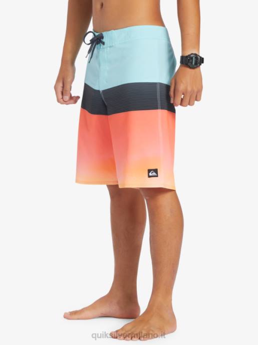 esso Quiksilver uomini Pantaloncini surfsilk panel 20 angelo blu HTZR129