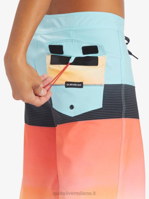 esso Quiksilver uomini Pantaloncini surfsilk panel 20 angelo blu HTZR129
