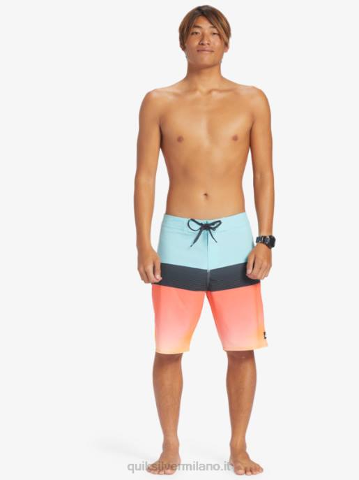 esso Quiksilver uomini Pantaloncini surfsilk panel 20 angelo blu HTZR129