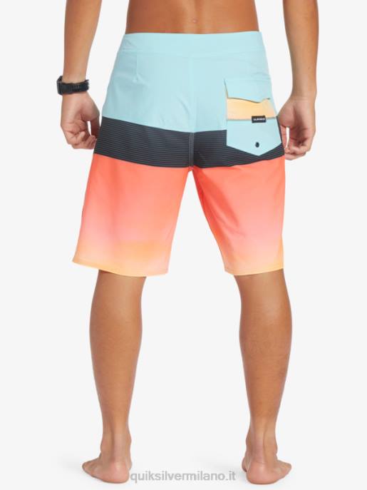 esso Quiksilver uomini Pantaloncini surfsilk panel 20 angelo blu HTZR129