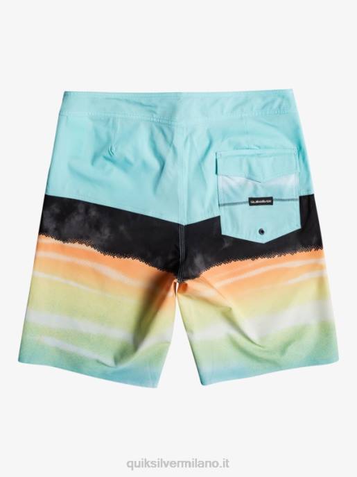 esso Quiksilver uomini Pantaloncini surfsilk panel 20 angelo blu HTZR1463