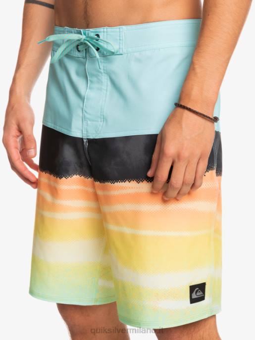 esso Quiksilver uomini Pantaloncini surfsilk panel 20 angelo blu HTZR1463