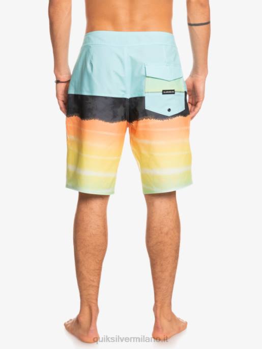 esso Quiksilver uomini Pantaloncini surfsilk panel 20 angelo blu HTZR1463