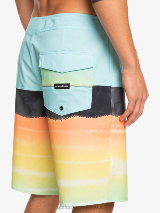 esso Quiksilver uomini Pantaloncini surfsilk panel 20 angelo blu HTZR1463