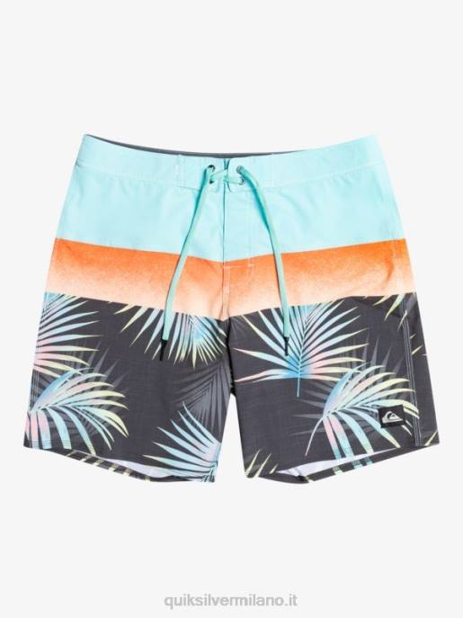 esso Quiksilver uomini Pantaloncini surfsilk panel 20 asfalto HTZR1453