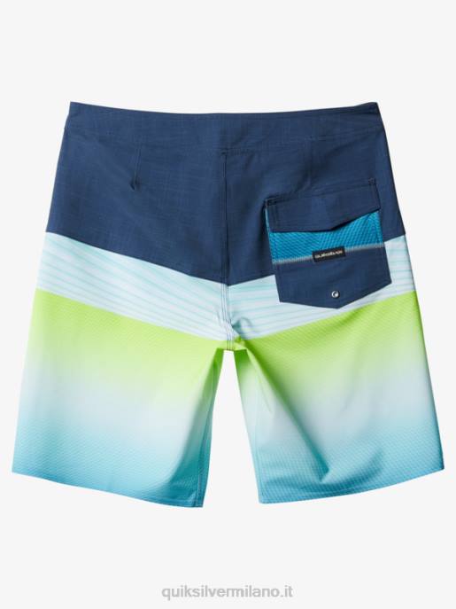 esso Quiksilver uomini Pantaloncini surfsilk panel 20 blazer blu scuro HTZR1454