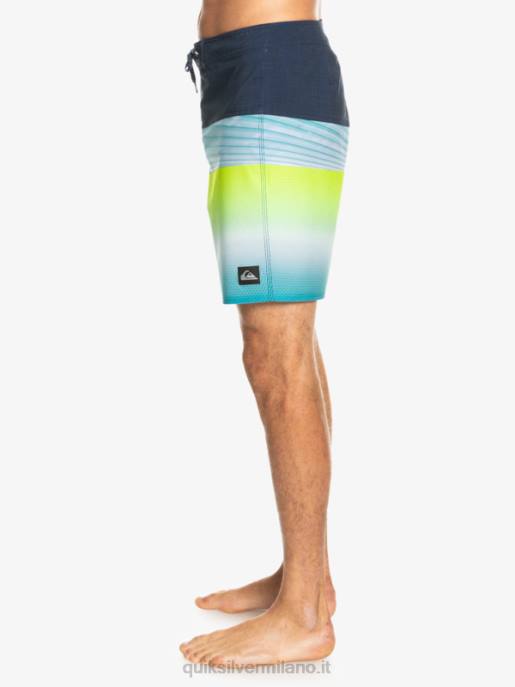 esso Quiksilver uomini Pantaloncini surfsilk panel 20 blazer blu scuro HTZR1454