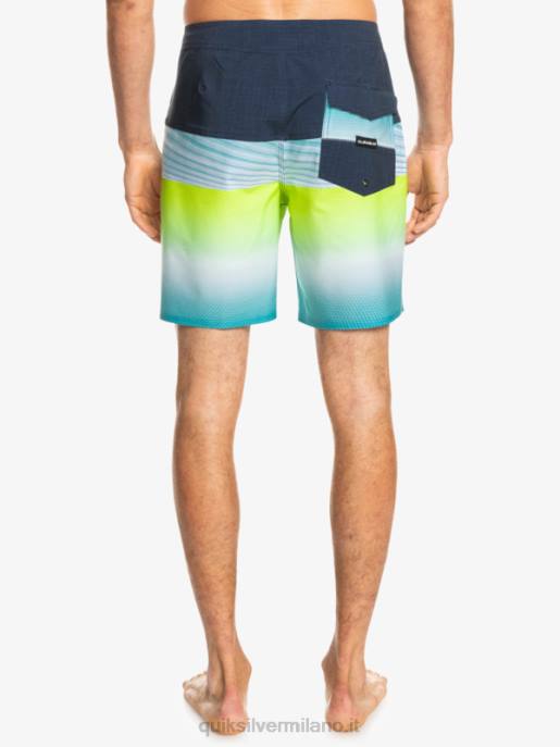 esso Quiksilver uomini Pantaloncini surfsilk panel 20 blazer blu scuro HTZR1454