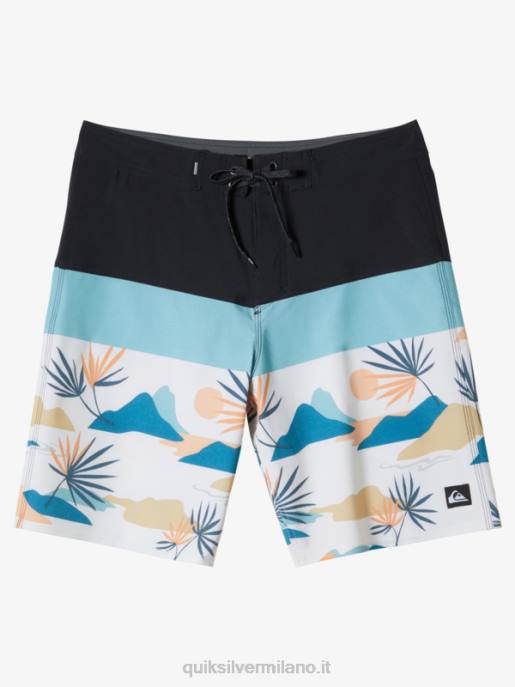 esso Quiksilver uomini Pantaloncini surfsilk panel 20 cancello di ferro HTZR133