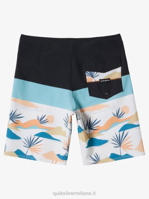 esso Quiksilver uomini Pantaloncini surfsilk panel 20 cancello di ferro HTZR133