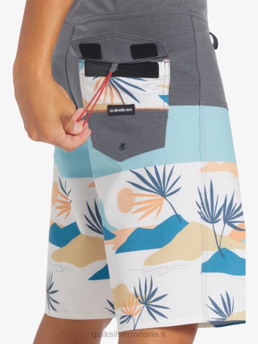 esso Quiksilver uomini Pantaloncini surfsilk panel 20 cancello di ferro HTZR133