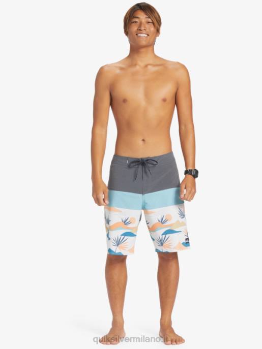 esso Quiksilver uomini Pantaloncini surfsilk panel 20 cancello di ferro HTZR133
