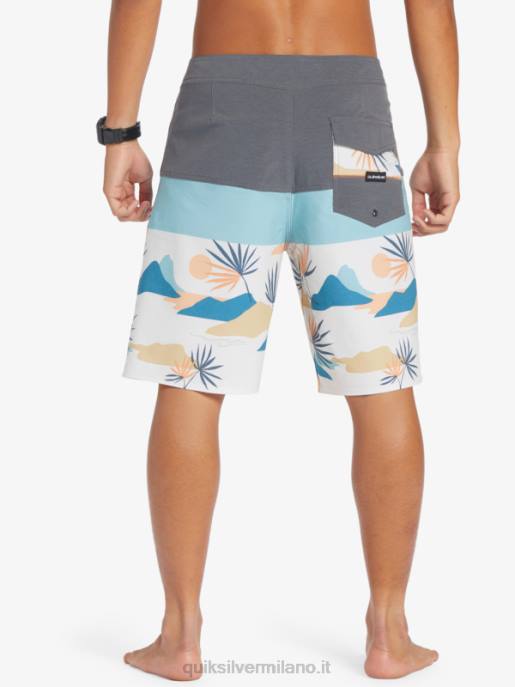 esso Quiksilver uomini Pantaloncini surfsilk panel 20 cancello di ferro HTZR133