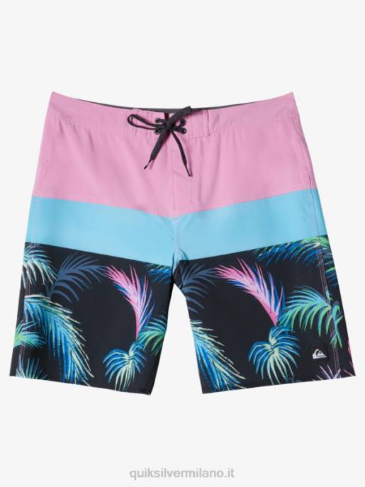 esso Quiksilver uomini Pantaloncini surfsilk panel 20 malva chiaro di luna HTZR130