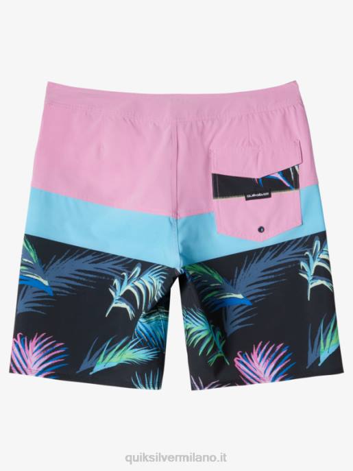 esso Quiksilver uomini Pantaloncini surfsilk panel 20 malva chiaro di luna HTZR130