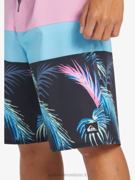 esso Quiksilver uomini Pantaloncini surfsilk panel 20 malva chiaro di luna HTZR130