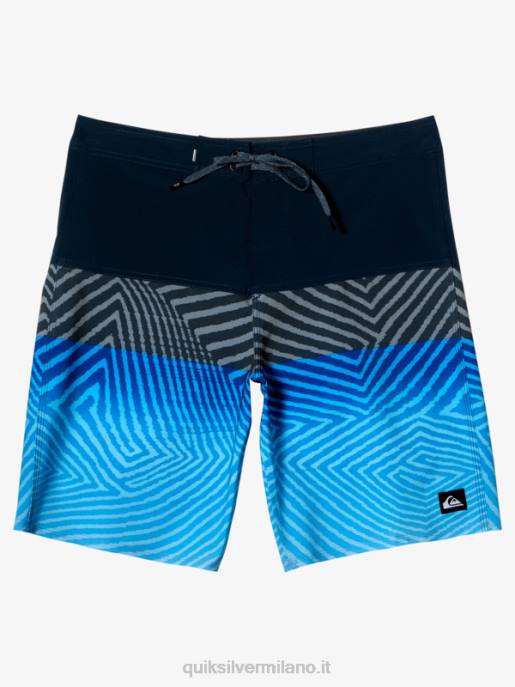 esso Quiksilver uomini Pantaloncini surfsilk panel 20 marina di mezzanotte HTZR128