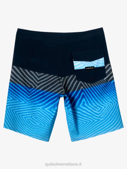 esso Quiksilver uomini Pantaloncini surfsilk panel 20 marina di mezzanotte HTZR128