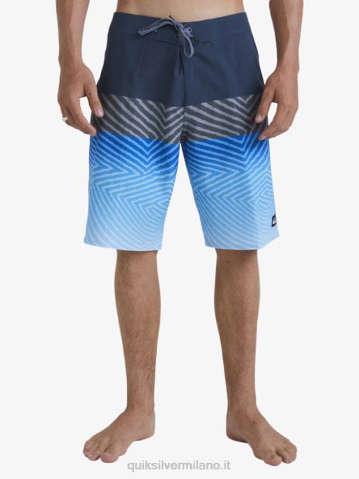 esso Quiksilver uomini Pantaloncini surfsilk panel 20 marina di mezzanotte HTZR128