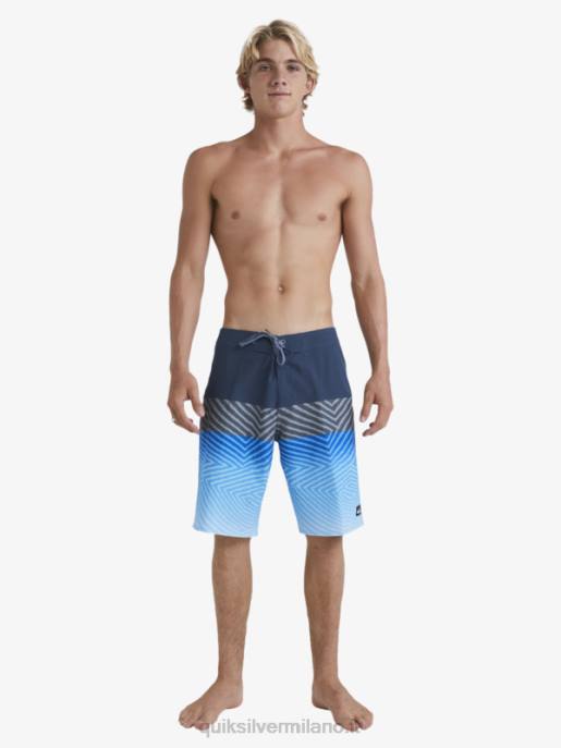 esso Quiksilver uomini Pantaloncini surfsilk panel 20 marina di mezzanotte HTZR128