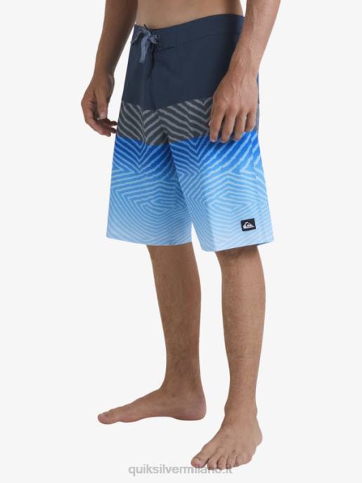 esso Quiksilver uomini Pantaloncini surfsilk panel 20 marina di mezzanotte HTZR128