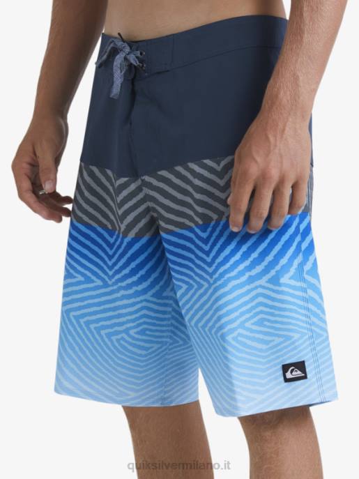 esso Quiksilver uomini Pantaloncini surfsilk panel 20 marina di mezzanotte HTZR128
