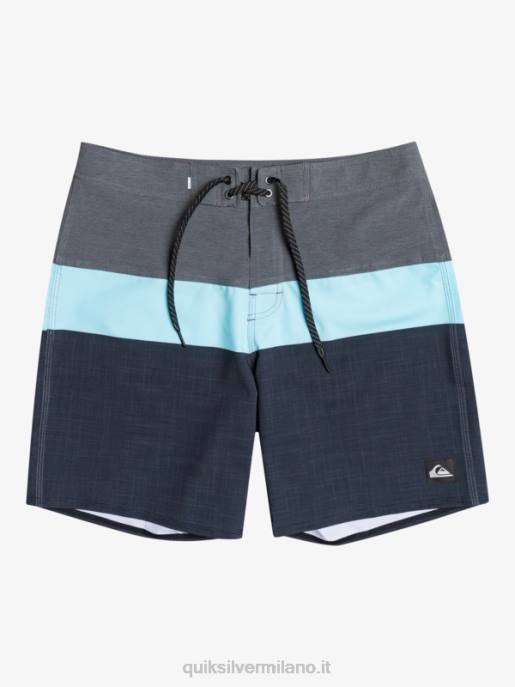 esso Quiksilver uomini Pantaloncini surfsilk panel 20 nero HTZR1464