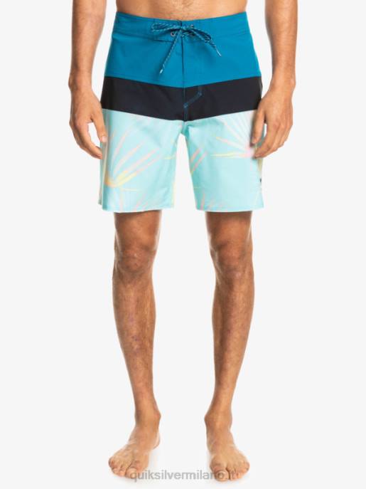 esso Quiksilver uomini Pantaloncini surfsilk panel 20 porto marittimo HTZR1457