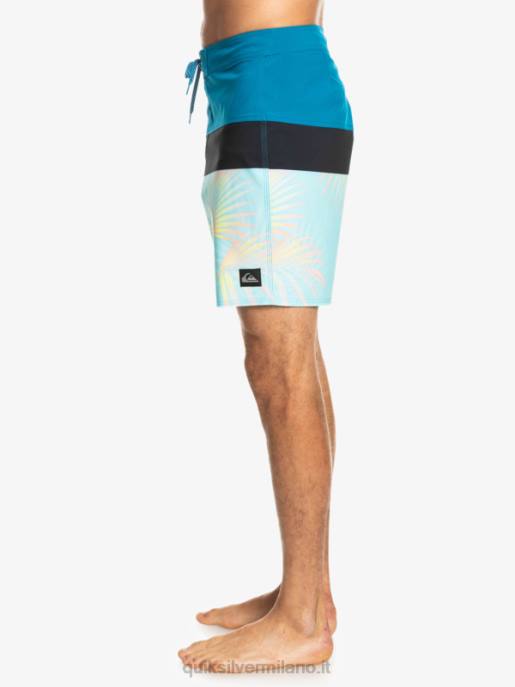 esso Quiksilver uomini Pantaloncini surfsilk panel 20 porto marittimo HTZR1457