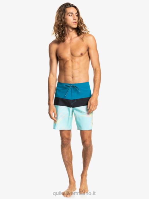 esso Quiksilver uomini Pantaloncini surfsilk panel 20 porto marittimo HTZR1457
