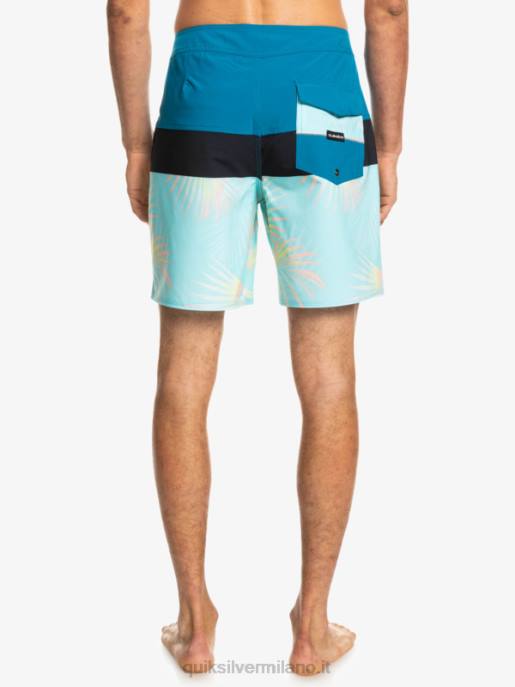 esso Quiksilver uomini Pantaloncini surfsilk panel 20 porto marittimo HTZR1457