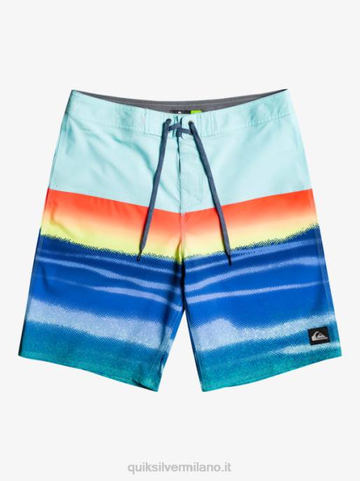 esso Quiksilver uomini Pantaloncini surfsilk panel 20 verde piscina HTZR1455